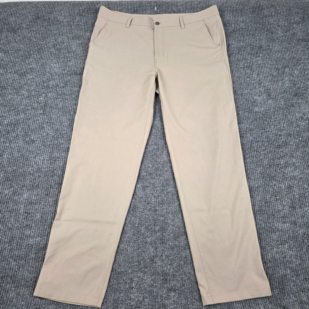 32 Degrees Cool Mens Stretch Performance Pants Khaki Tan Size 38x31 T2313255